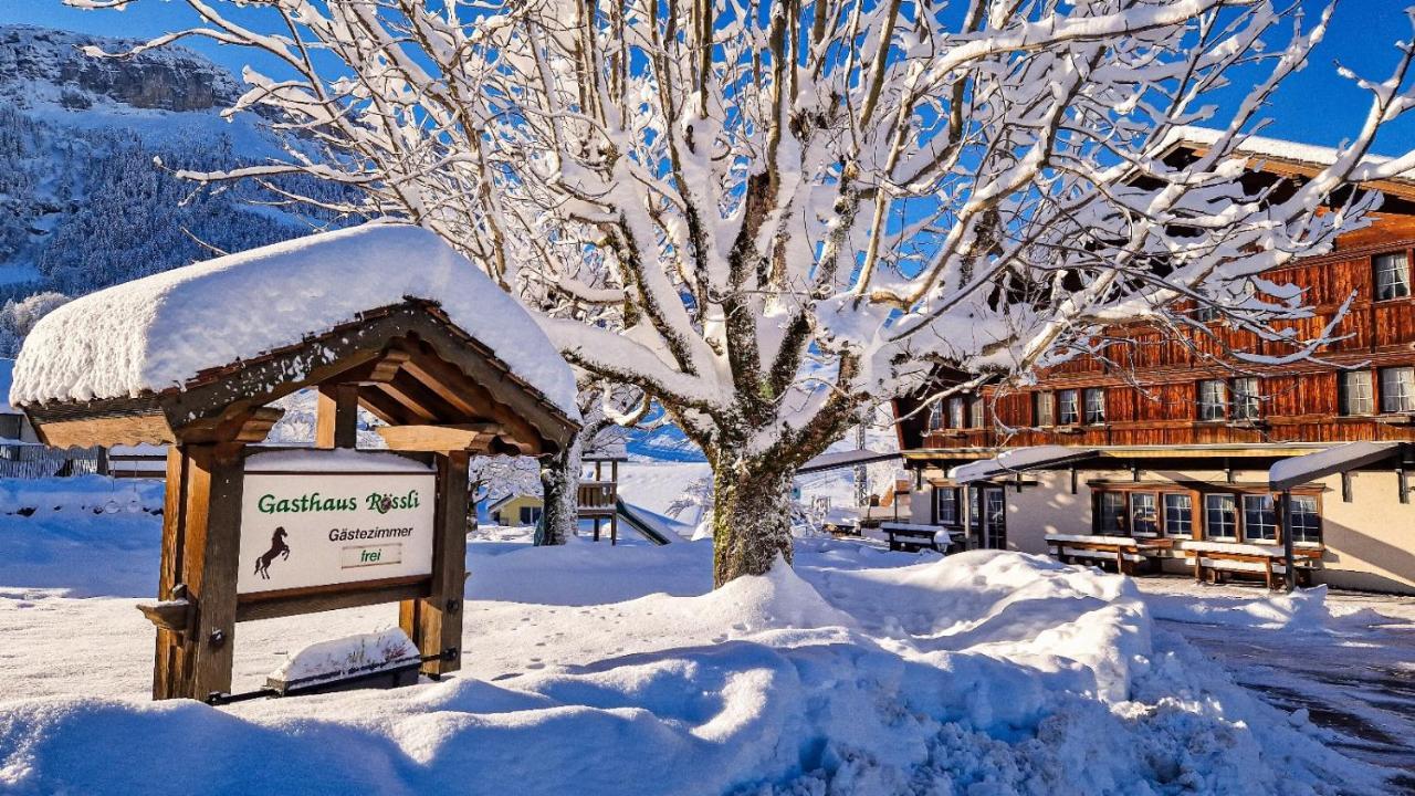 Gasthaus Roessli Brülisau Eksteriør billede